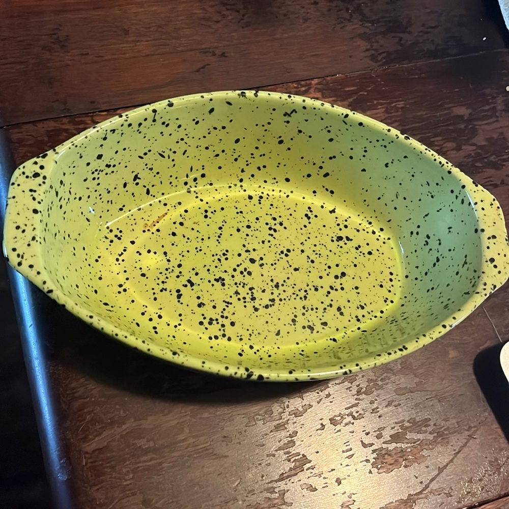 Vintage baking dish